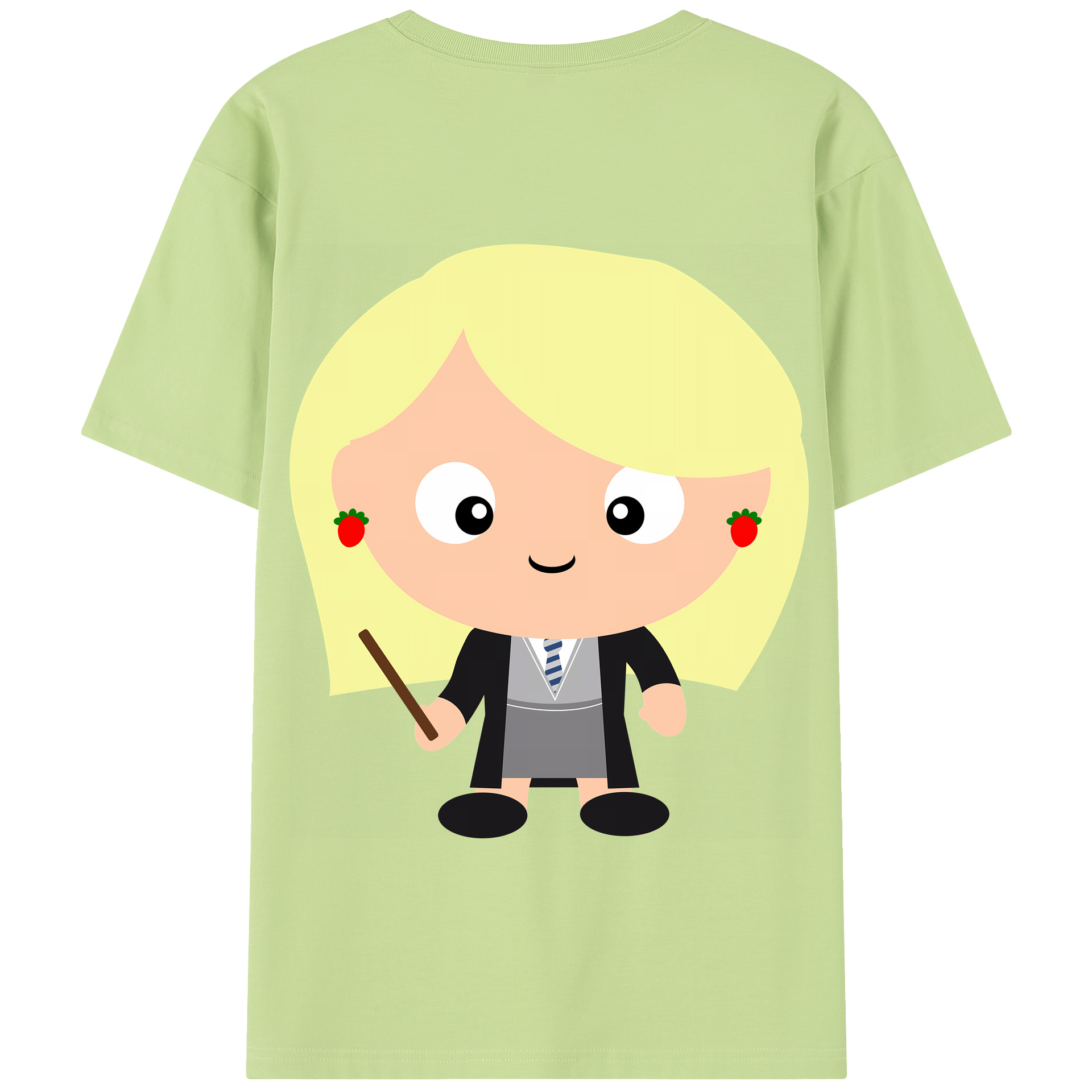 （画像用） Harry Potter ハリー・ポッターシリーズ 綿100％半袖Tシャツ（背面プリント）